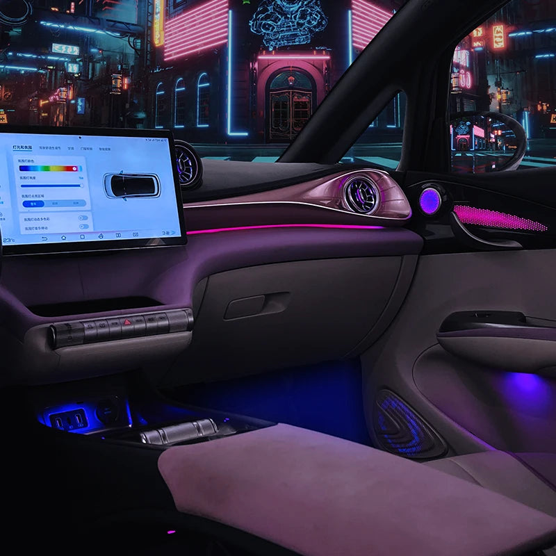 For Dolphin 21-24 Complete Molded RGB Ambient Set Interior