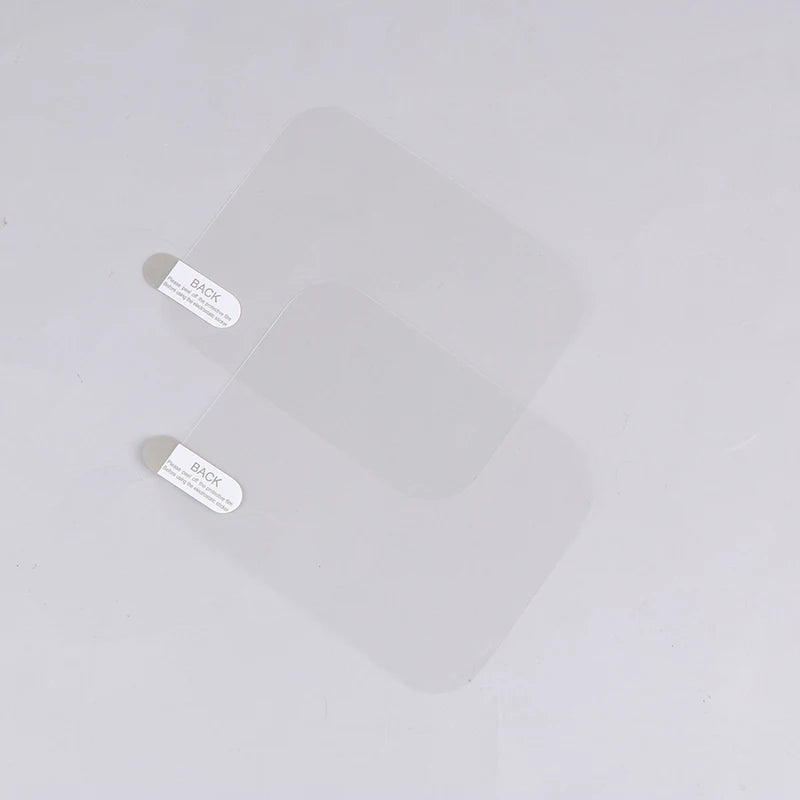 2PCS Transparent Dash Cam Electrostatic Sticker Film Glass