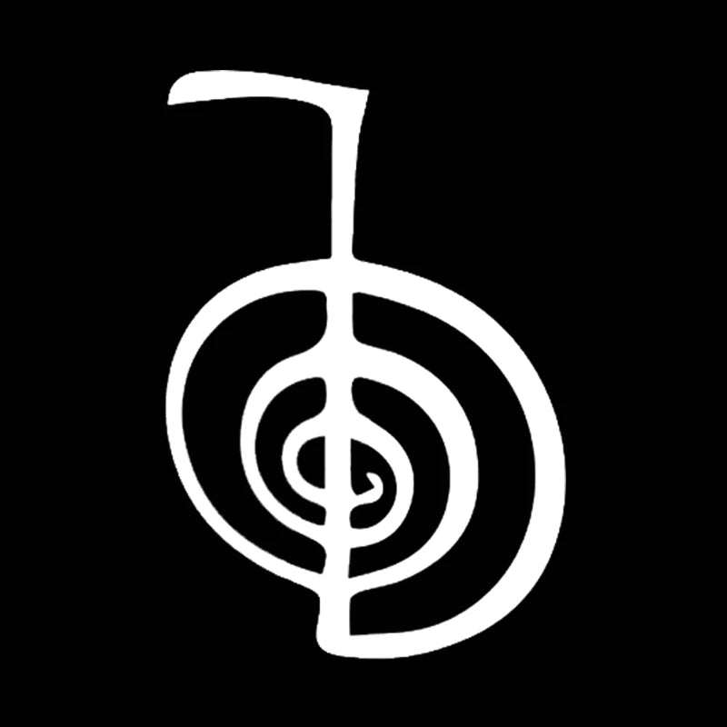 Sticker Vinyl 19CM Art Cho Ku Rei Reiki Symbol