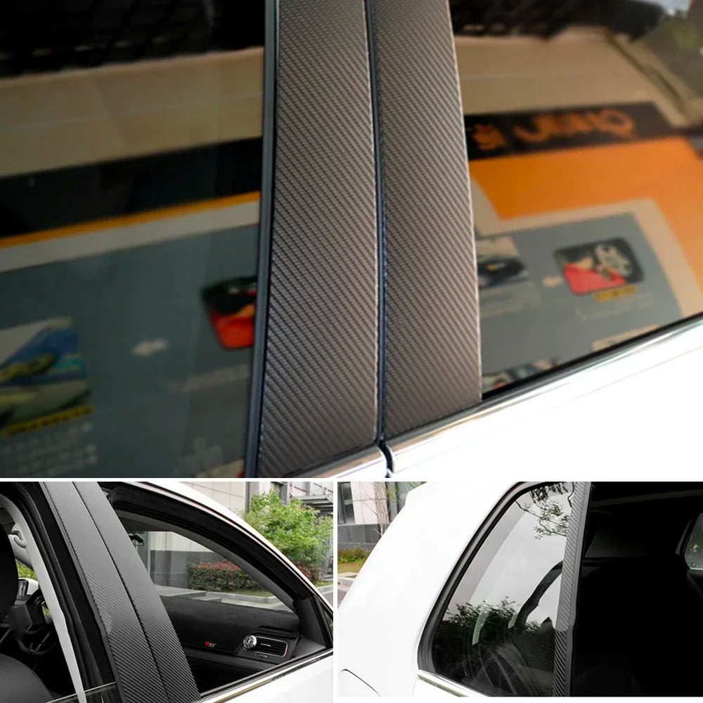 25cmx200cm 3D Carbon Fiber Vinyl Film Motorcycle Sticker
