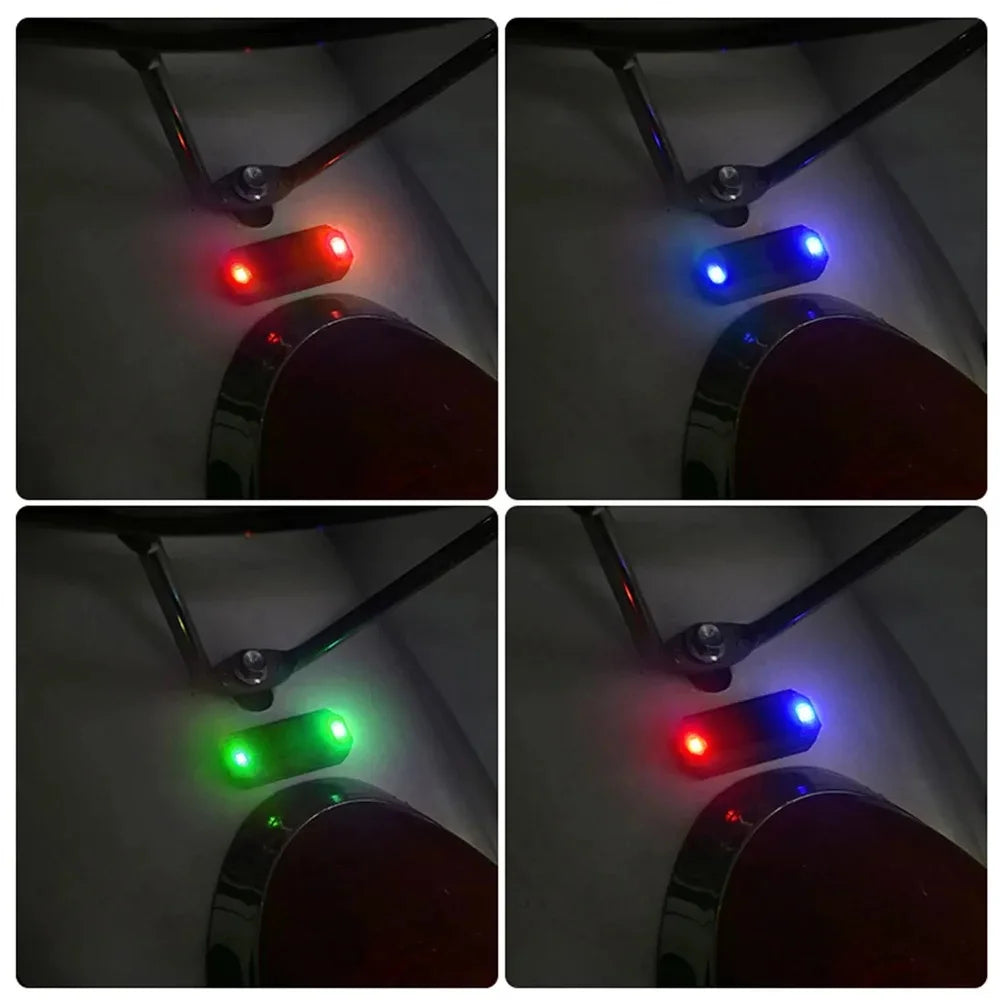 MINI Solar Power Warning Night Security Simulated Alarm Wireless