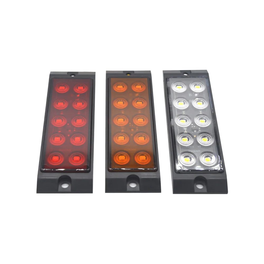 Leds 12-24v Side Marker Clearance Indicator Waterproof Trailer