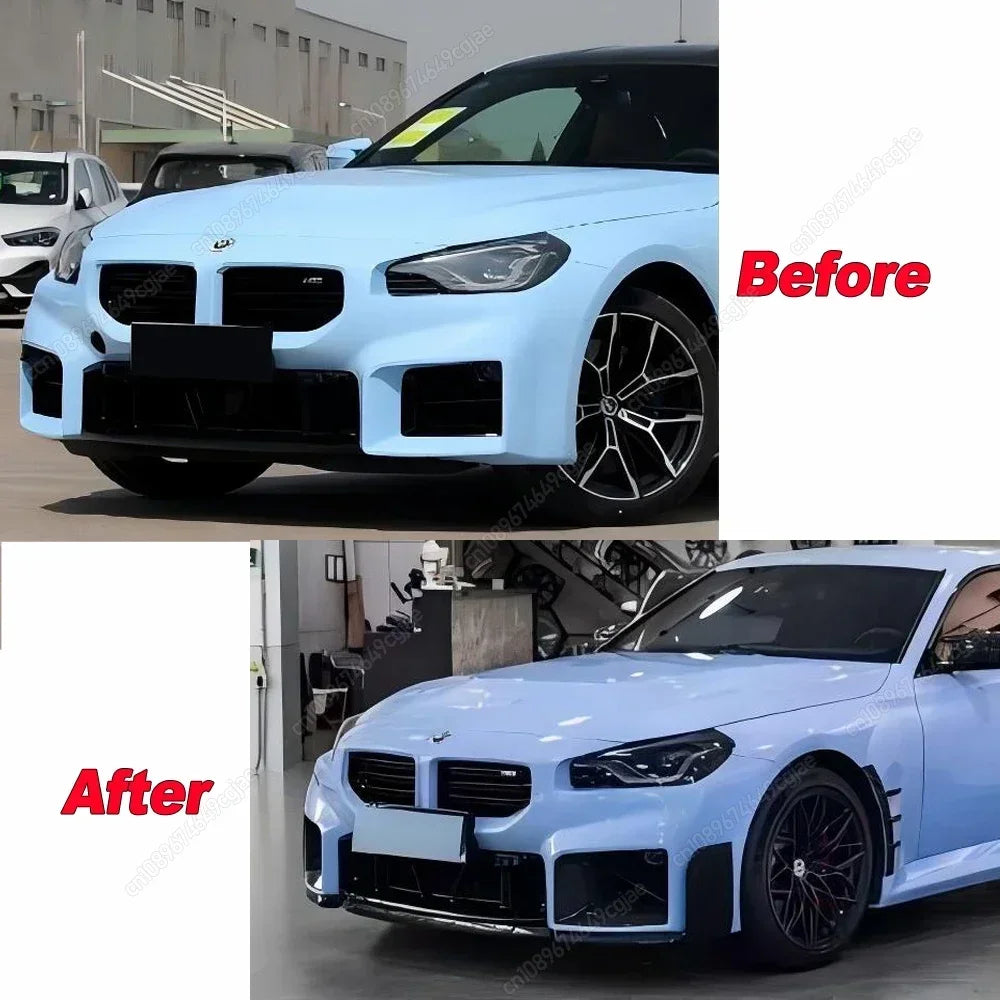 For BMW 2 Series M2 G87 Front Bumper Splitter Lip Diffuser