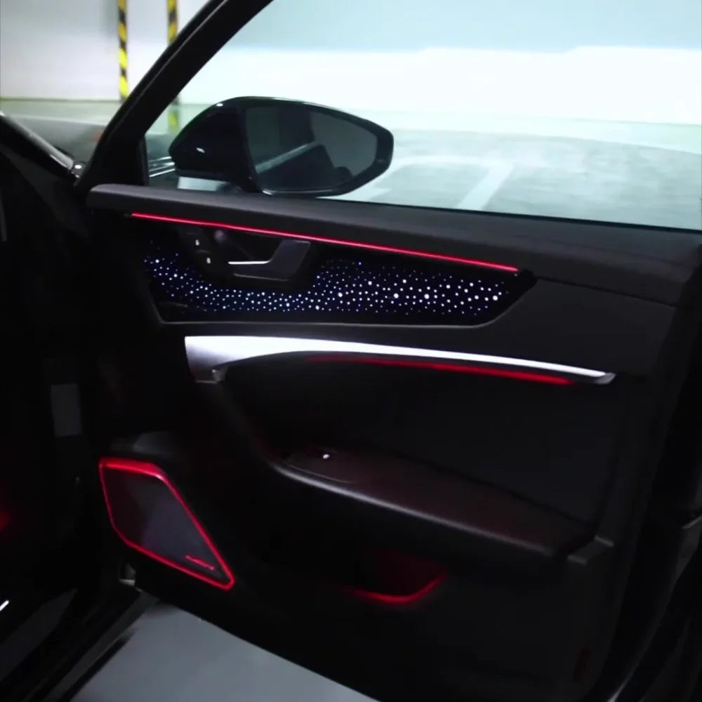 For Audi A6 C8 2019-2025 Ambient Interior Atmosphere Lighting