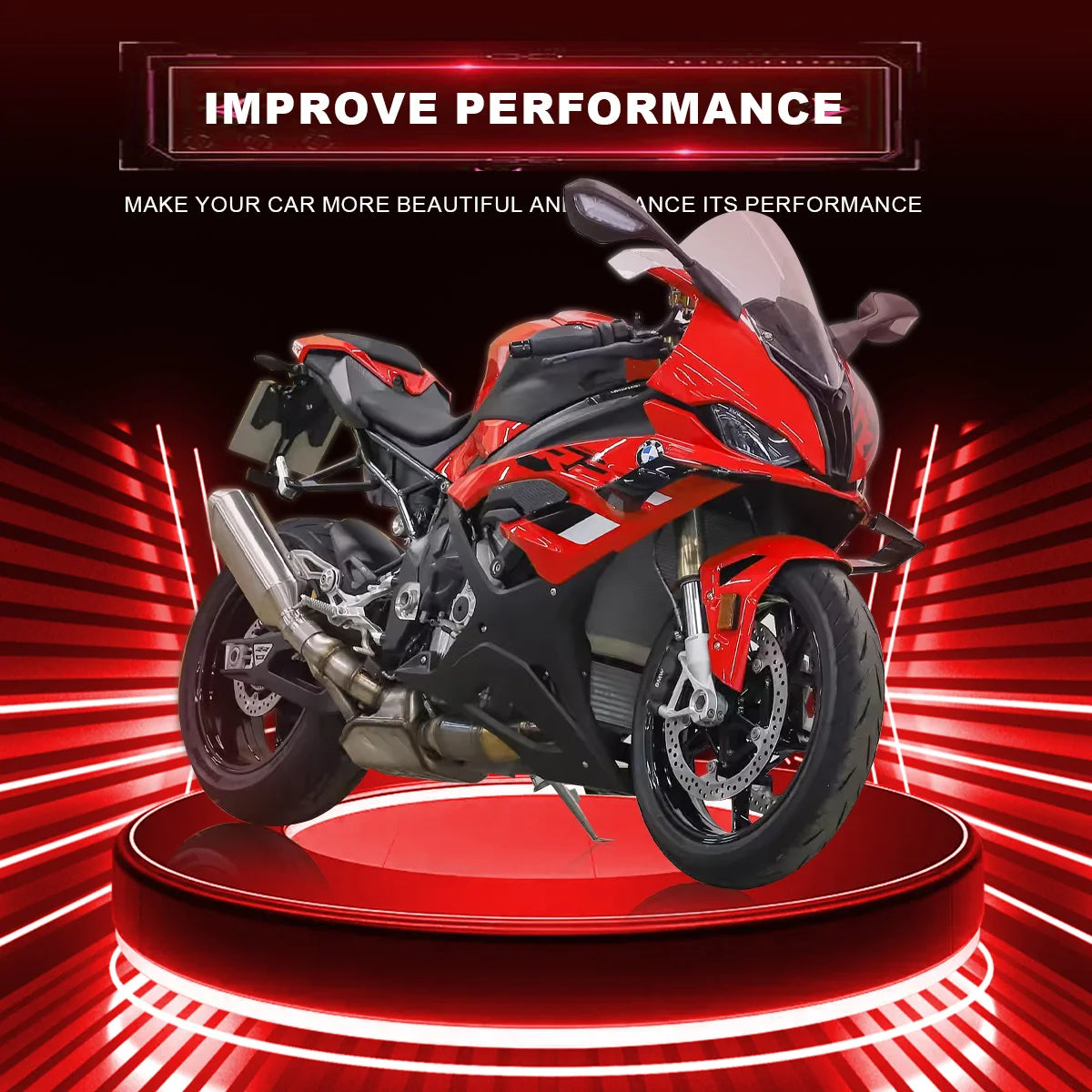 For BMW S1000RR 2023 2024 Carbon Fiber Belly Pan Motorcycle