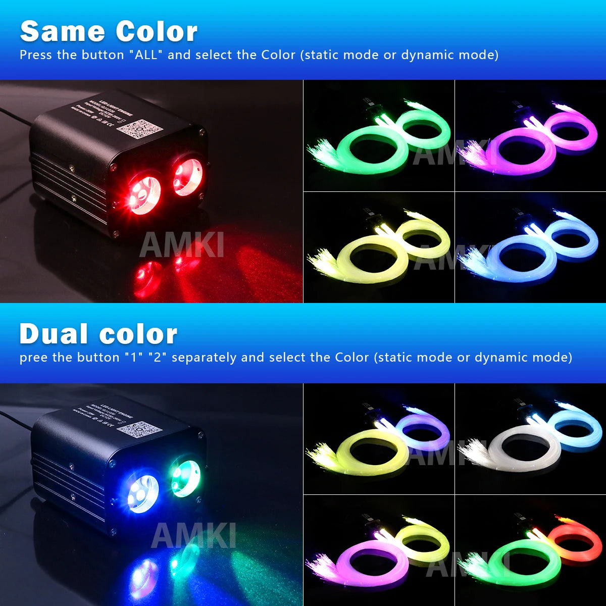 20W Twinkle Rgbw Meteor Starry Sky Star Ceiling Fiber