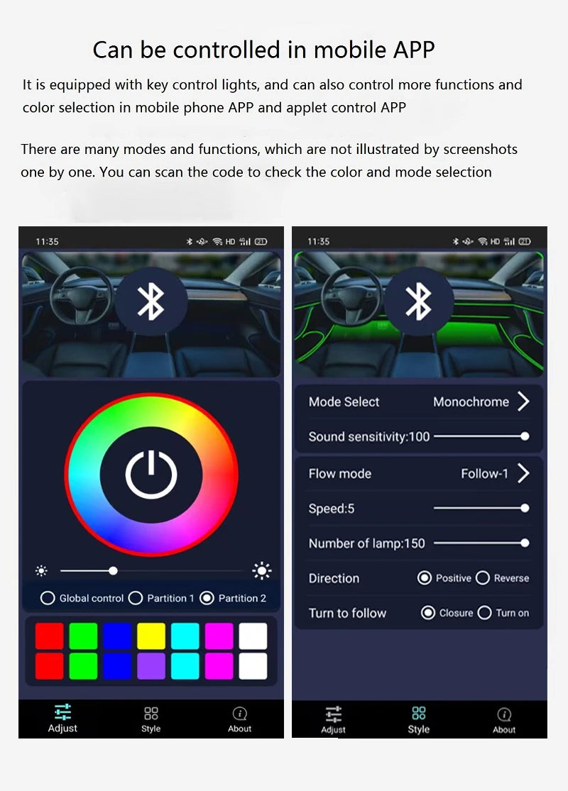 For Macan 2014-2022 Lhd Rhd Mood Ouchuangbo Ambient Lighting