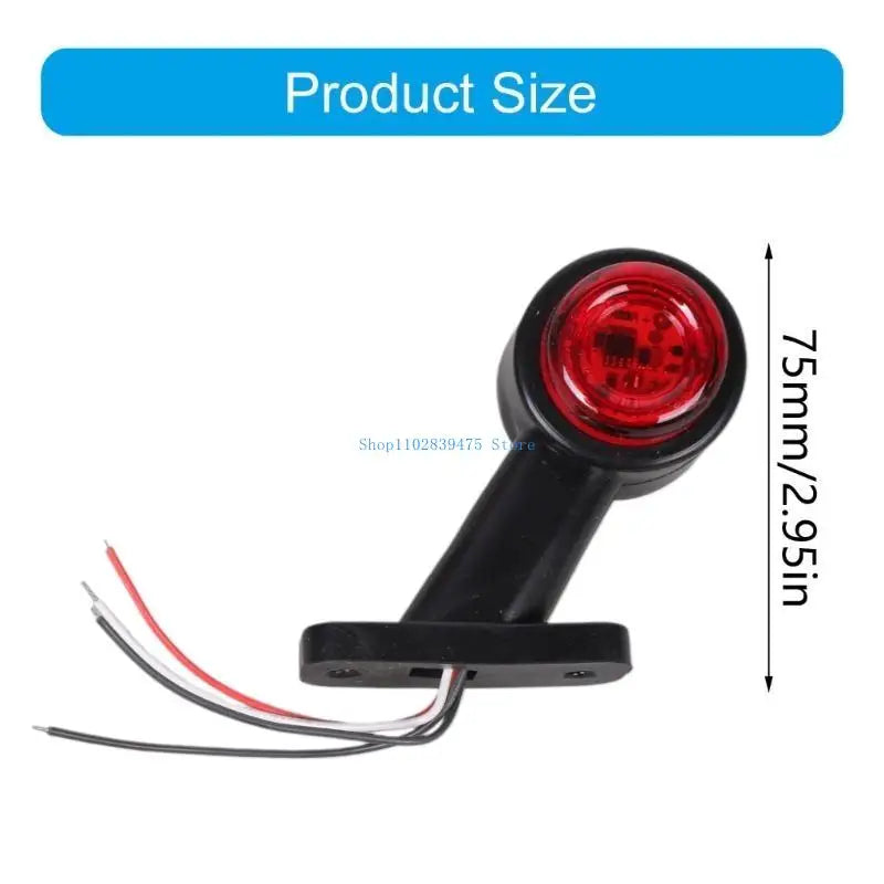 33WB Shockproof ABS Side Marker Upgrades Suvs Trucks Boats