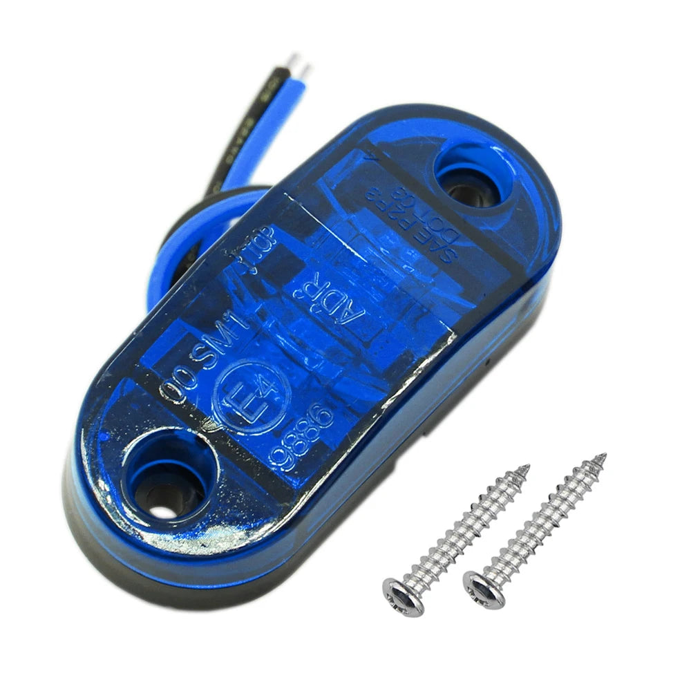 1PC 10v-30v Side Marker Warning Tail External Trailer Truck