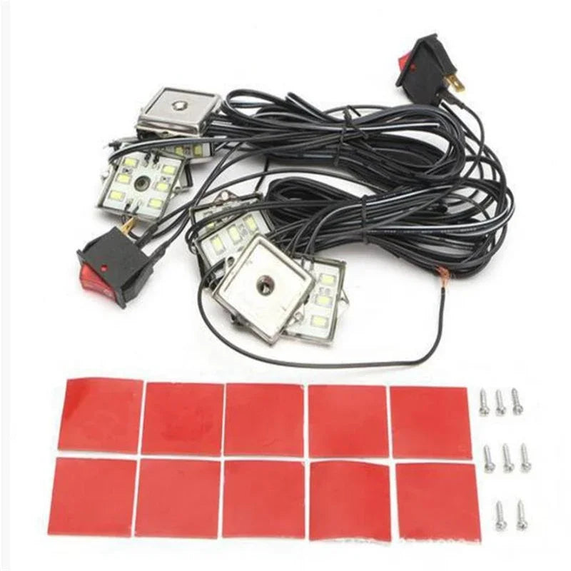 For Rv Cargo Pickup 8PCS Strip Truck Bed Trunk Lighting Kit