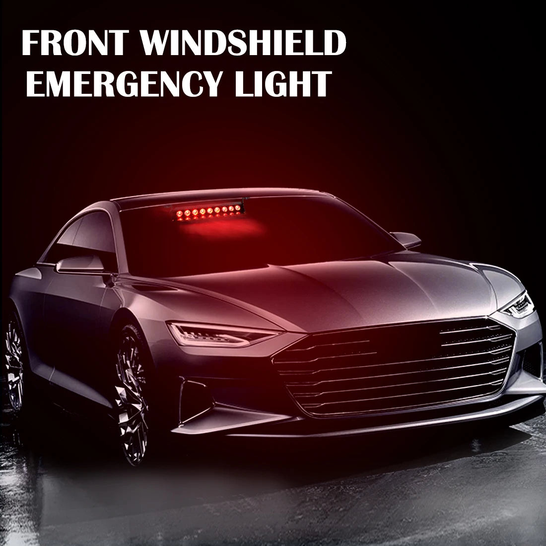 S1 Warning Strobe Flashlights Emergency Dashboard Indicator 12V