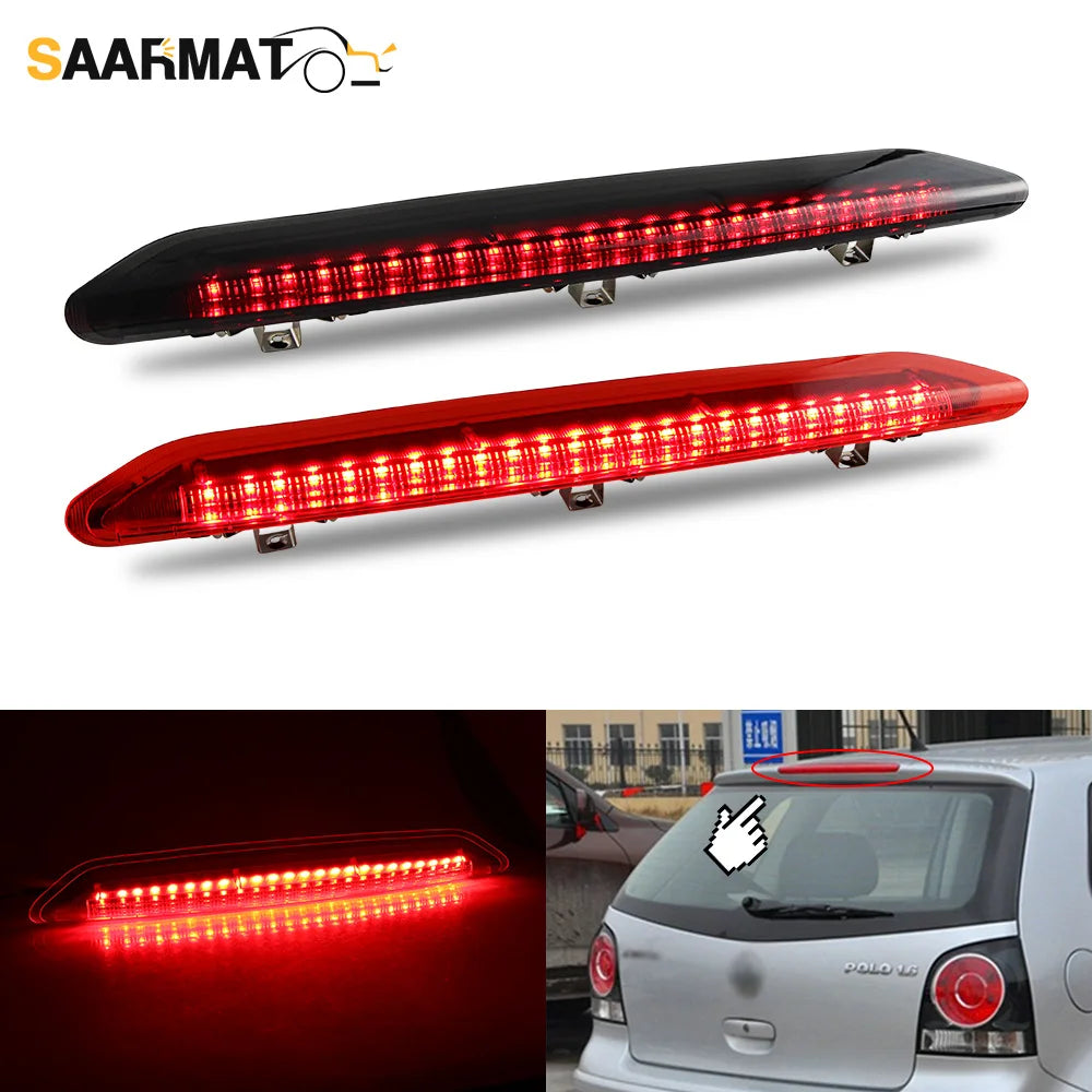 For VW Polo Iv MK4 9N 3RD Brake Taillights 12V Turn Signal Stop