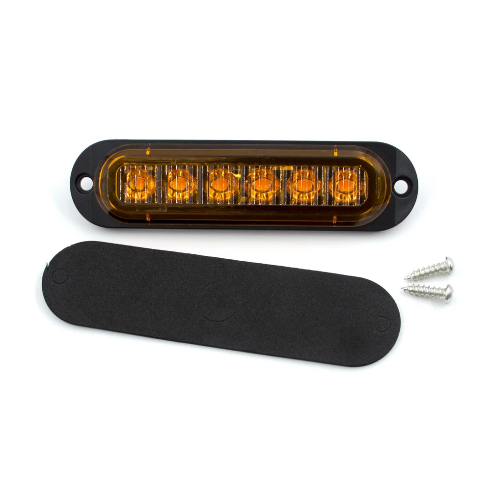 10PCS 12V 24V Side Marker Warning External Trailer Truck