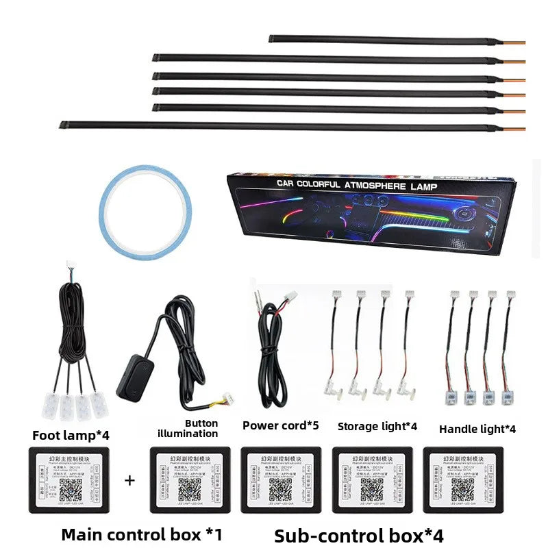RGB Ambient Interior Symphony 256 Full Color Streamer Hidden