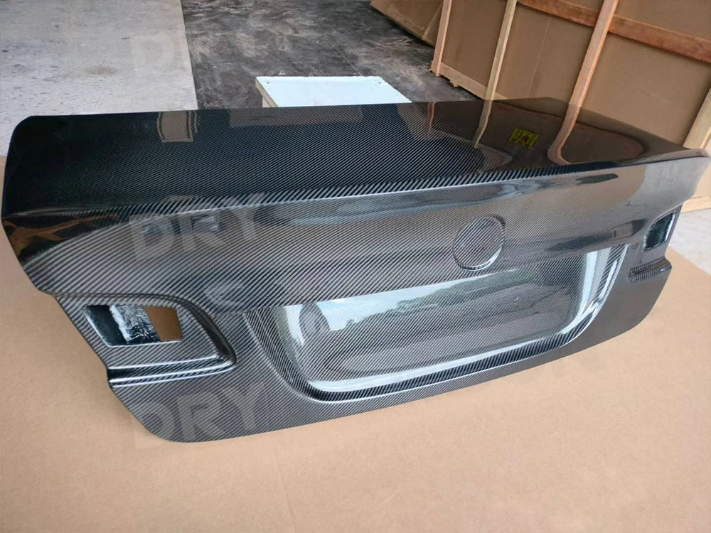 For BMW M3 E93 2005-2011 Rear Dry Carbon Fiber Rear Trunk Hood