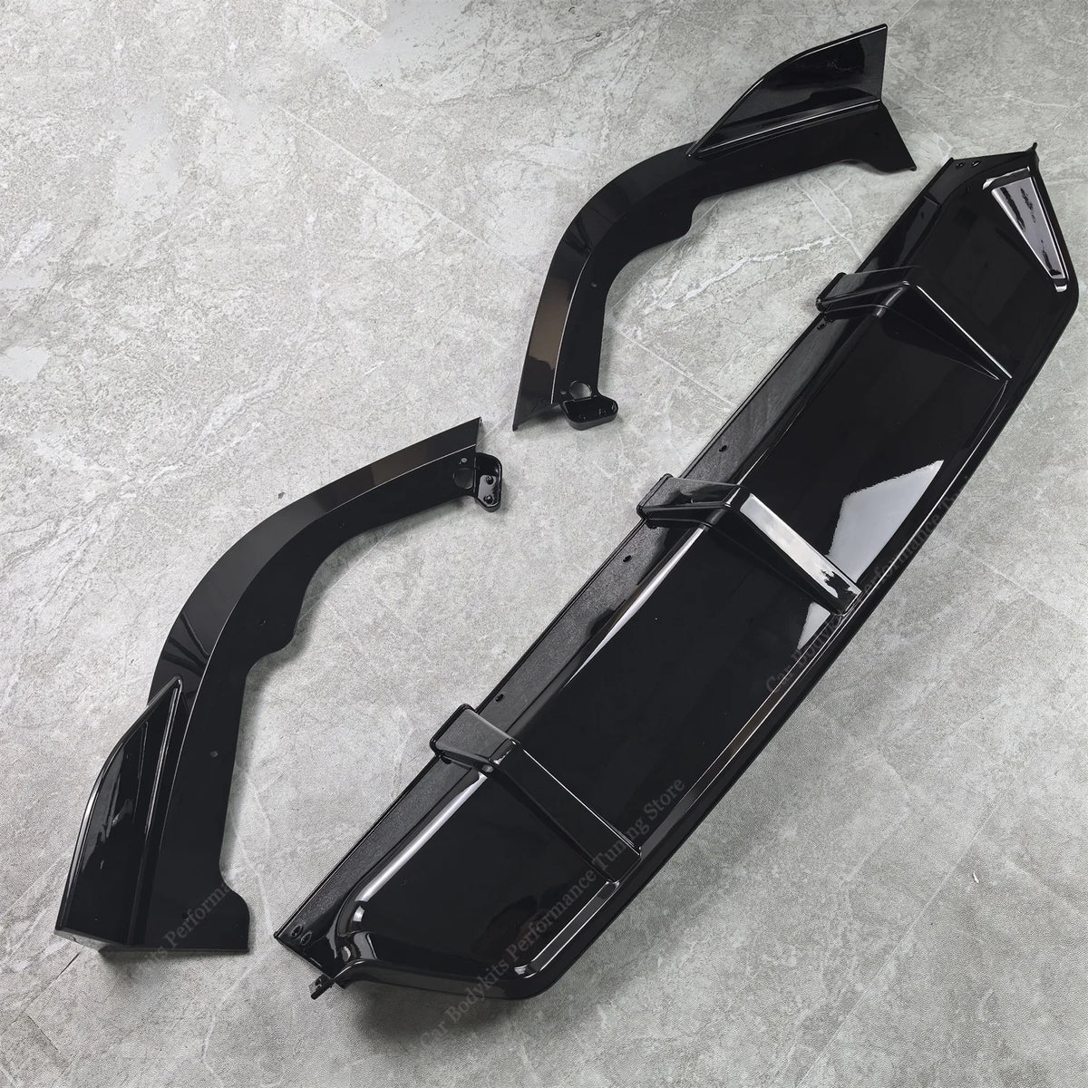 For BMW X5 G05 Lci M Performance Rear Bumper Splitter Diffuser