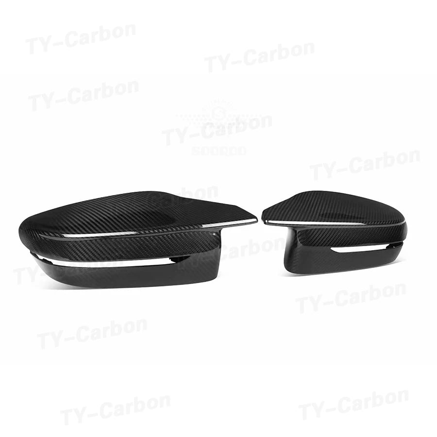 For BMW M2 G87 M3 G80 Real Dry Carbon Fiber Side Door Mirror