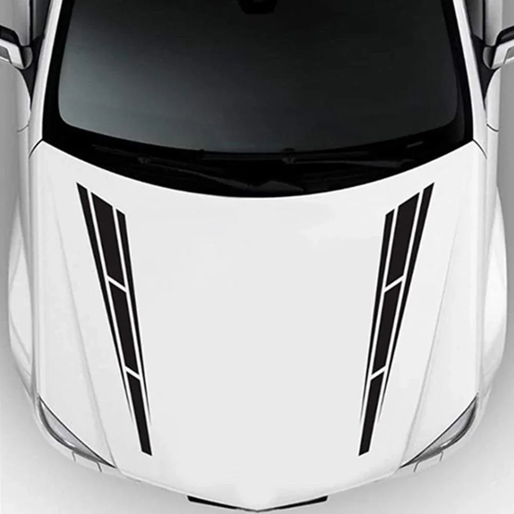 For Personalized Stripe Hood Stickers Automobiles Supplies Cover