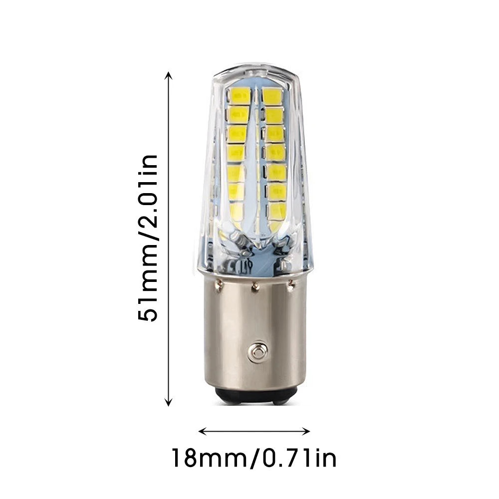50X Bulb 1157 bay15d Brake Motorcycle Strobe Parking Tail
