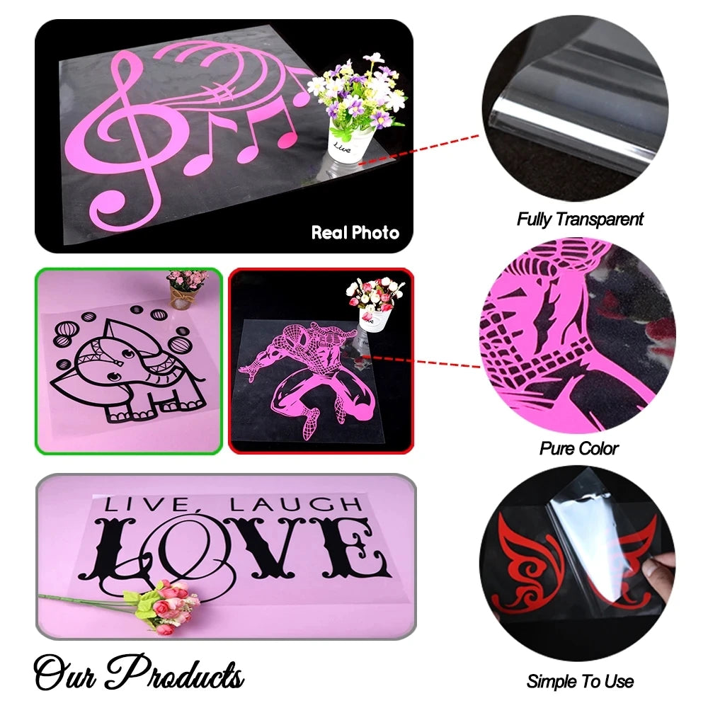 For Caravan Body Decor Camper Decal Electrocardiogram Graphics