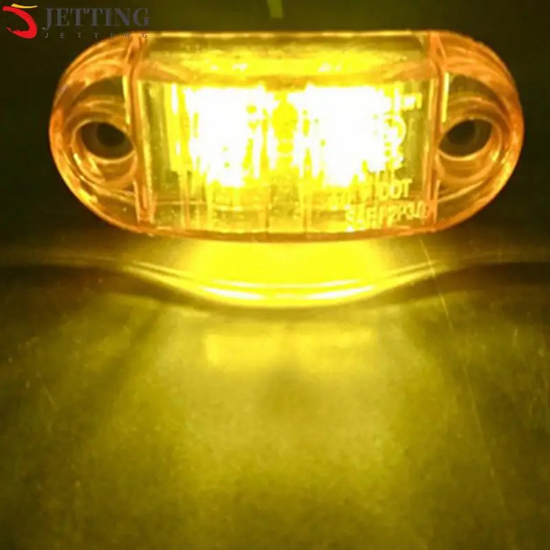 1PC 12V 24V Side Marker Warning Tail External Trailer