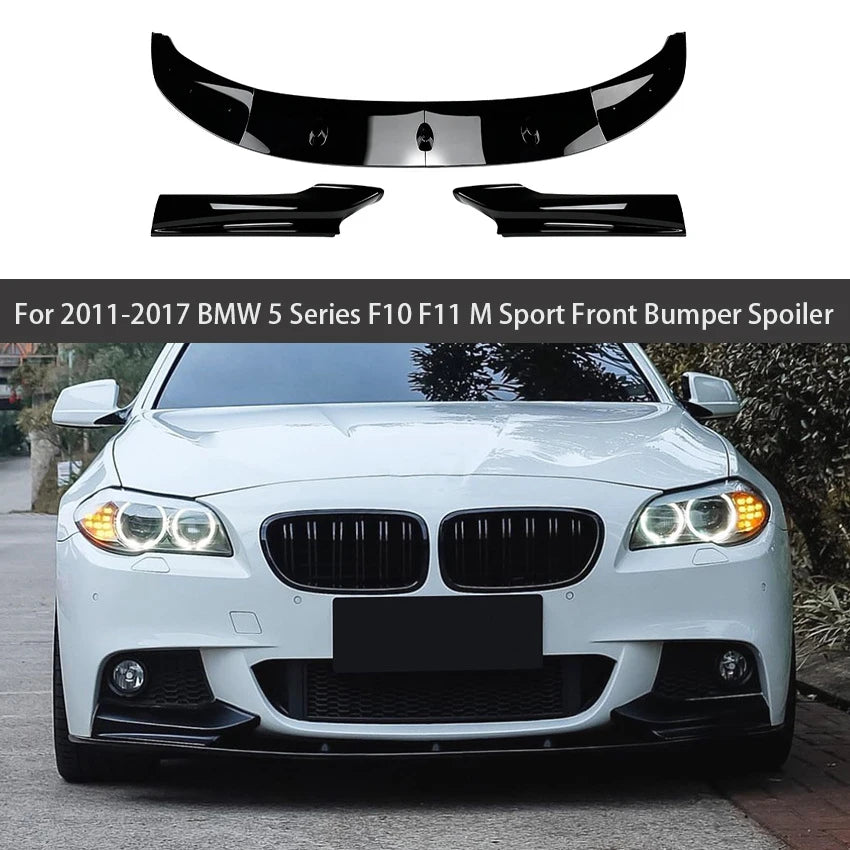 For 2011-2017 BMW 5 Series F10 F11 M Sport Gloss Black