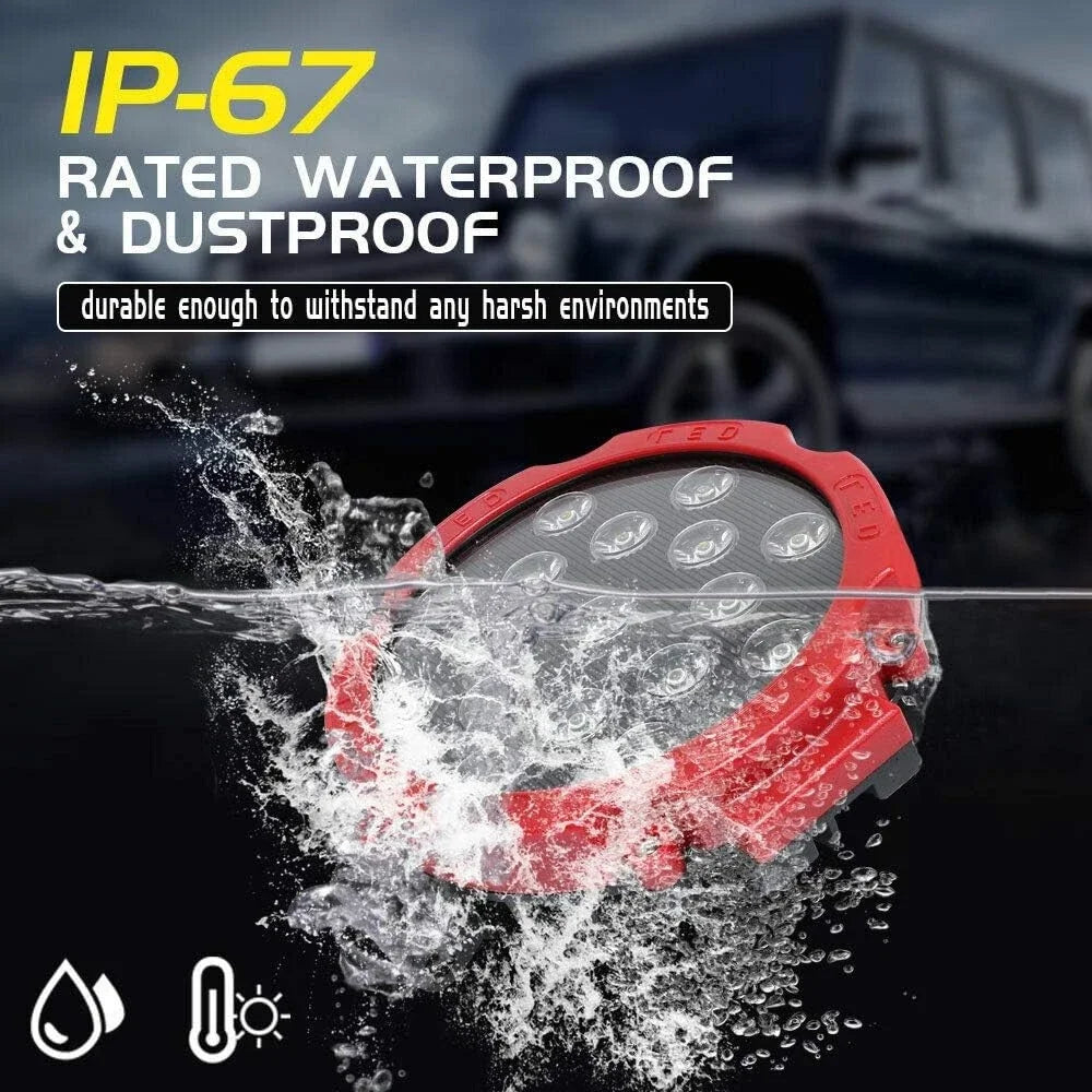 12V 150W Bright Off Road 4X4 Spotlight Headlight Work