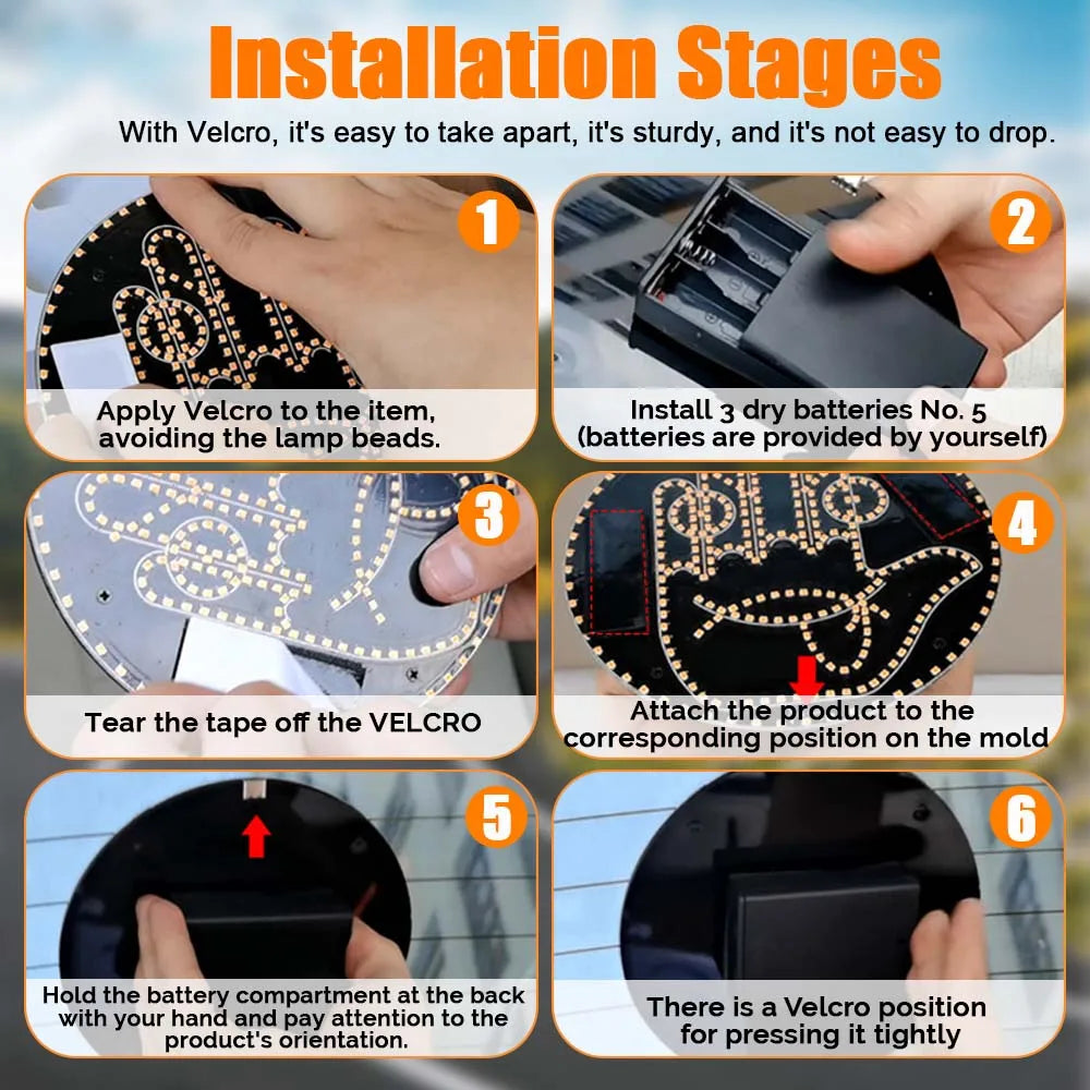 Finger Expression Remote Control Lighting Gesture Road Rage Palm