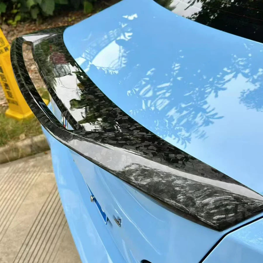 For BMW 3 Series M3 G80 G20 G28 Carbon Fiber Tail Fins Rear