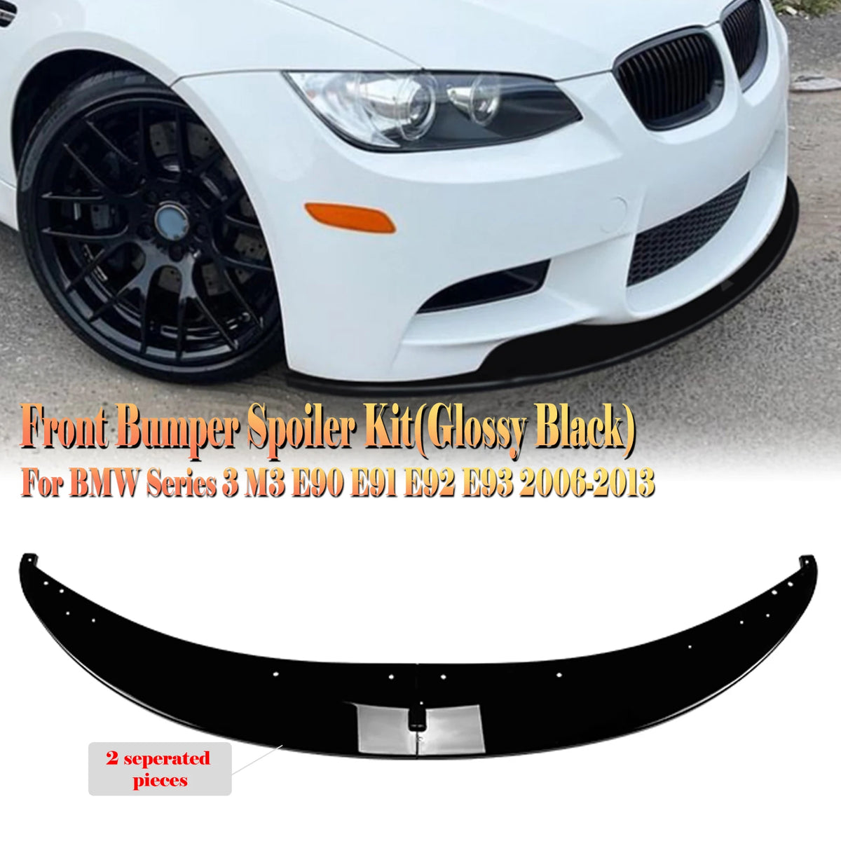 For BMW 3 Series E90 E91 E92 E93 M3 2006-2013 Front Bumper