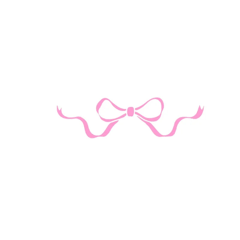 Bow Stickers Window Coquette Trendy Bumper Sticker External