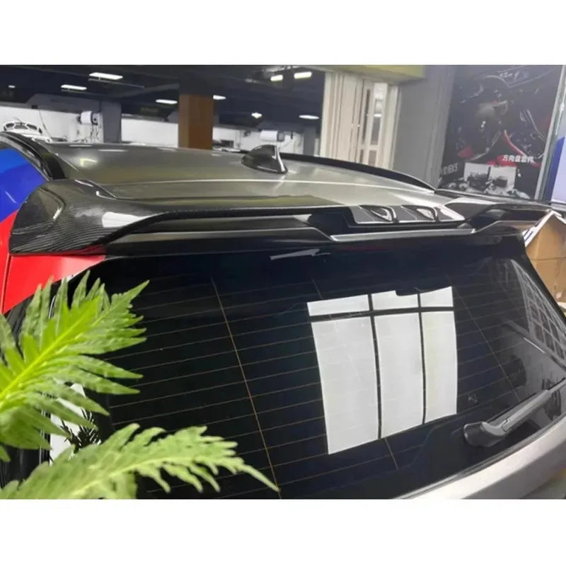 For BMW X5 G05 X5M F95 2018 L Carbon Fiber Tail Fins Wing Rear