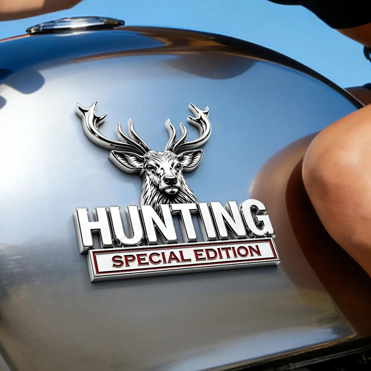 3D Metal Hunting Special Edition Bucks Head Truck Emblem