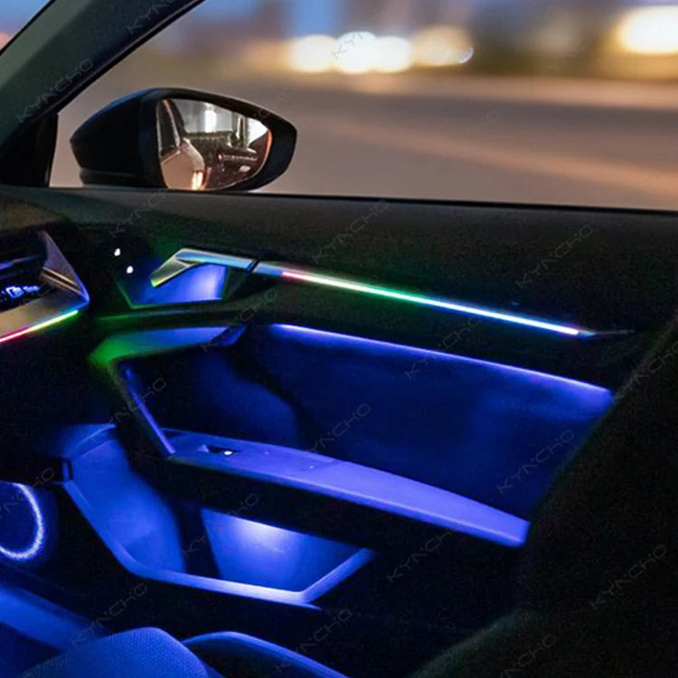 For Audi A3 8Y LED Kyncho Ambient Kit Colors RGB Bluetooth APP