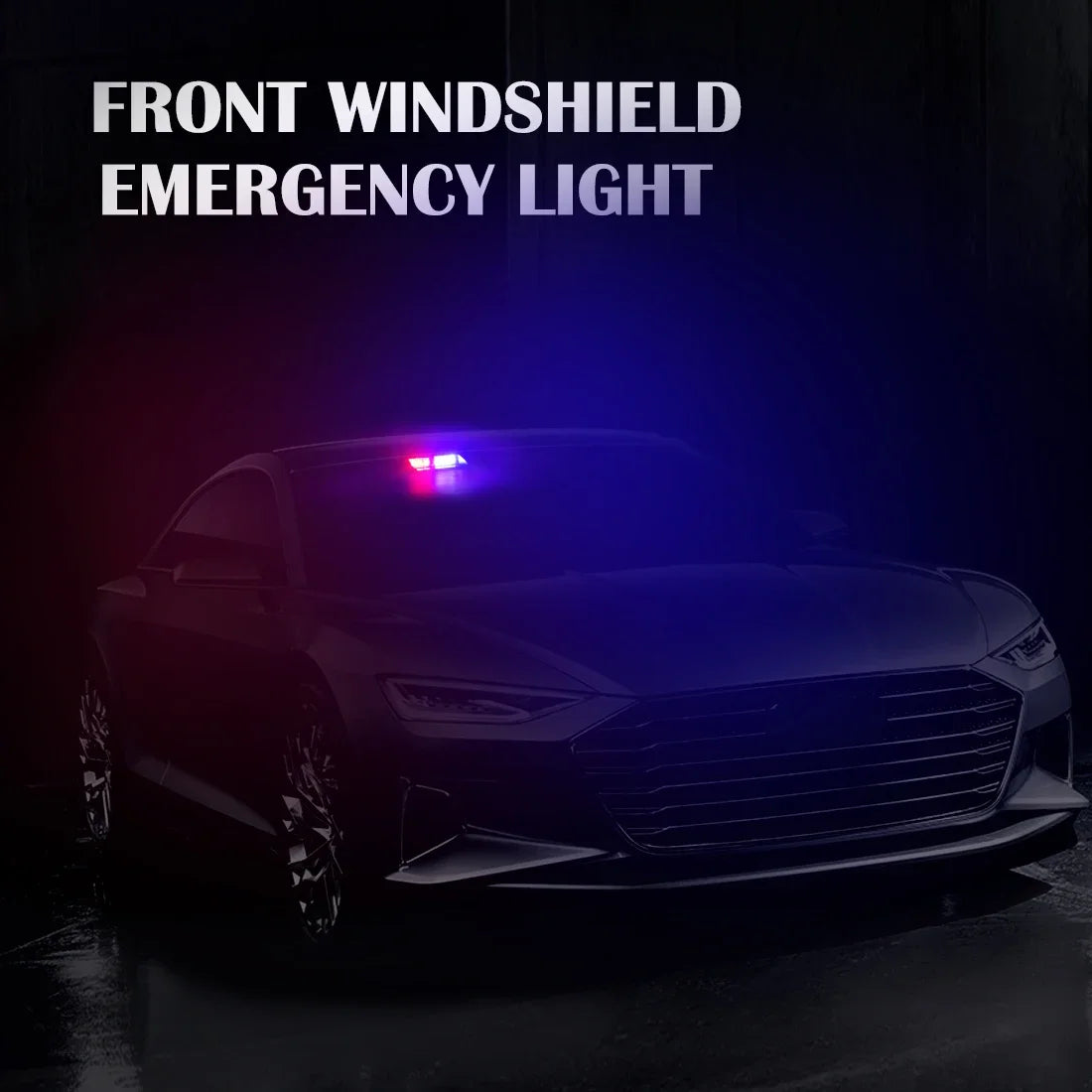 Strobe Signal Emergency Windshield Warning Beacon Red Blue Yellow