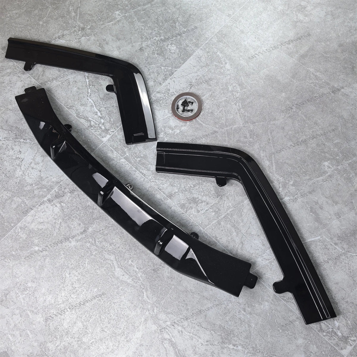 For BMW 7 Series G11 G12 Gloss Black Mp ABS Rear Bumper Diffuser