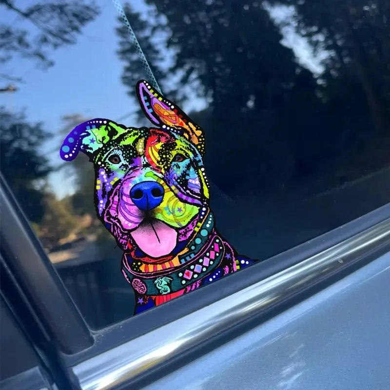 For Windows Bumpers Laptops Waterproof Pit Bull Dog Stickers