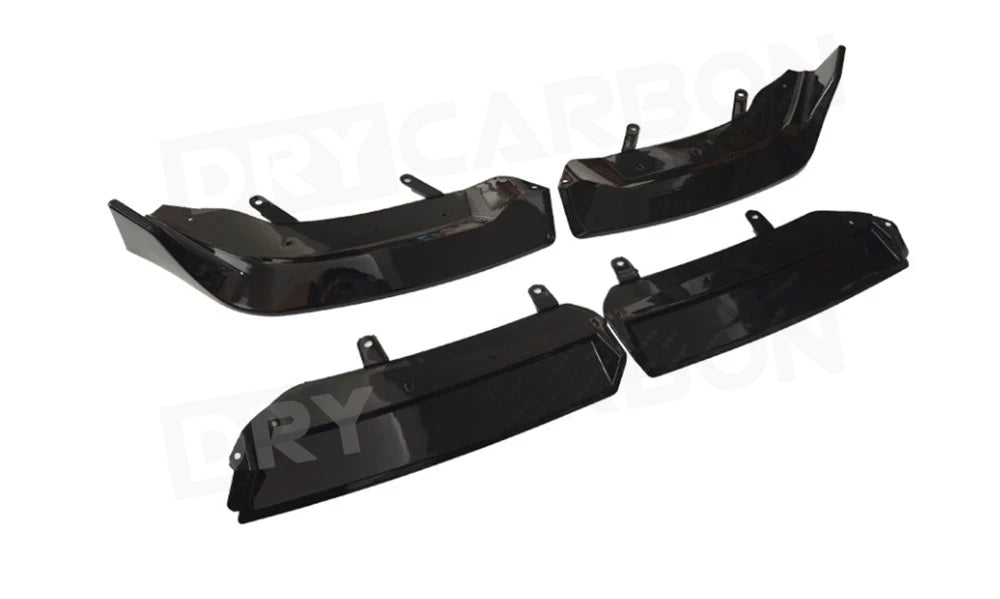 For BMW G60 G68 M Sport M Front Bumper Lip Splitters Spoiler