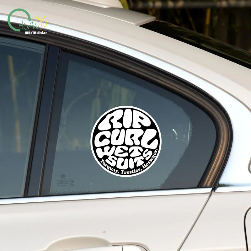 Fashionable Sports Ripcurl Sticker Cute Cartoon Art Anime Bumper