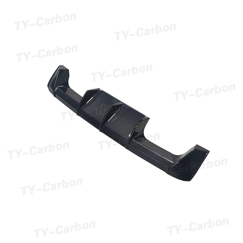 For BMW M3 M4 G80 G82 Real Carbon Fiber Rear Bumper Lip Splitter