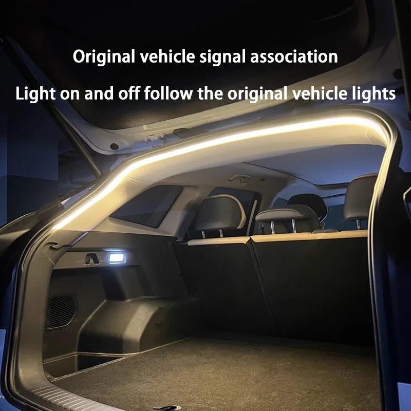 Brightness Trunk Lighting Ambient Interior Wiring Automatic