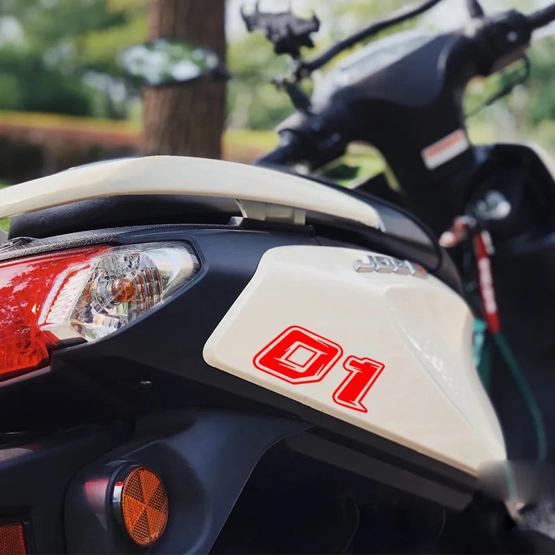Racing Numbers Custom Number Stickers Helmet Vinyl Cool Decals