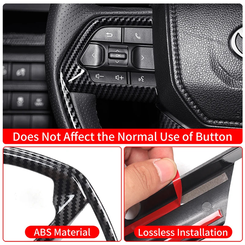 For Toyota 4Runner N500 2024 2025 Tacoma Steering Wheel Trim