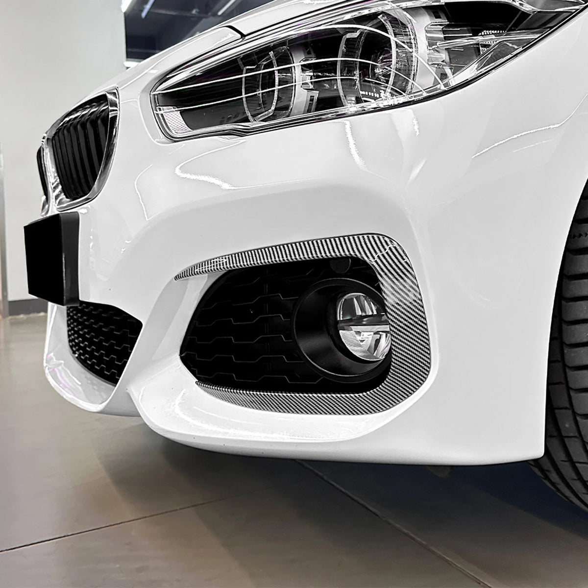 For BMW 1 Series F20 F21 Front Bumper Side Vent Cover Trim M