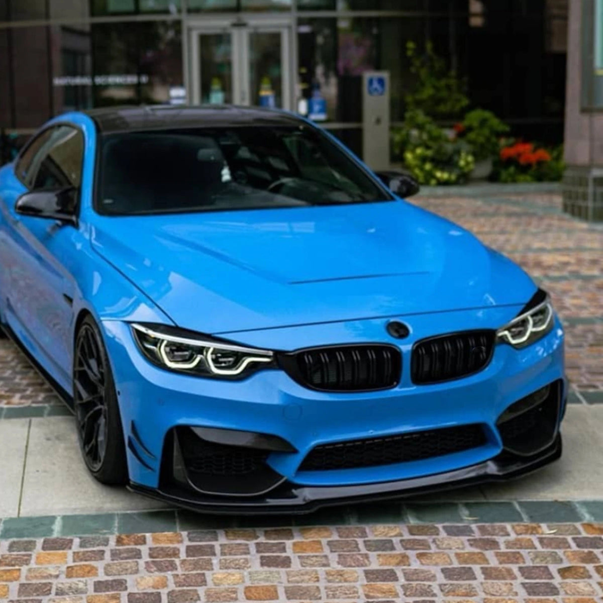For BMW F80 M3 F82 F83 Front Bumper Spoiler Lip M4 2014-2020