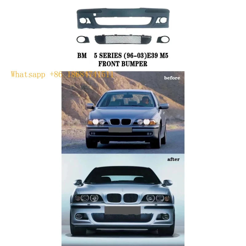 Bm E39 M5 Body Kits Front Rear Bumper Exterior