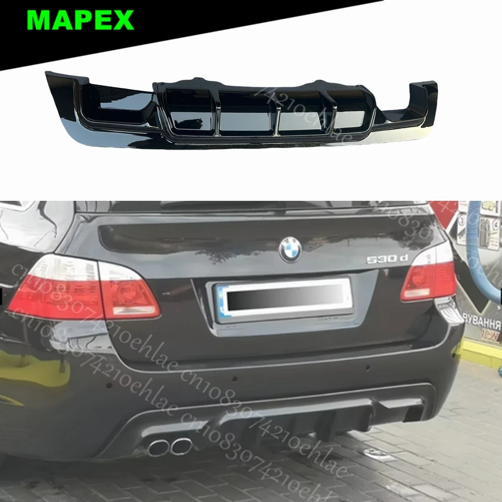 For BMW 5 Series E60 E61 Mp Rear Bumper Splitter Diffuser M Pack