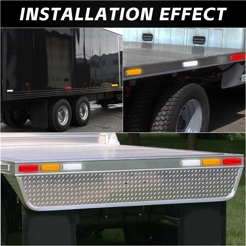 Flash Brake 12 24V Tail Strobe Beacon Truck Bus
