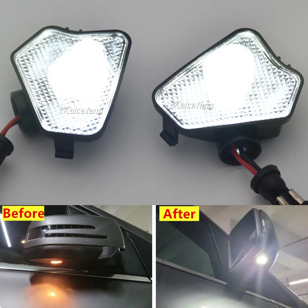 For Mercedes Benz W204 Cla A Dynamic Turn Signal Side Mirror