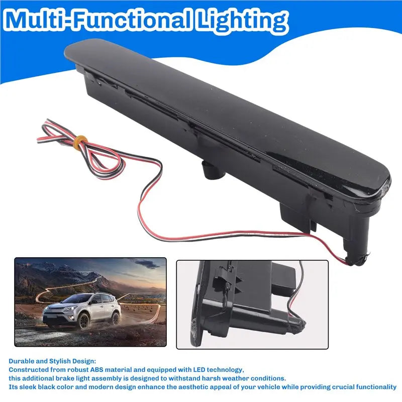For Toyota Hilux Revo 2015-2020 Black Third Brake Turn Signal